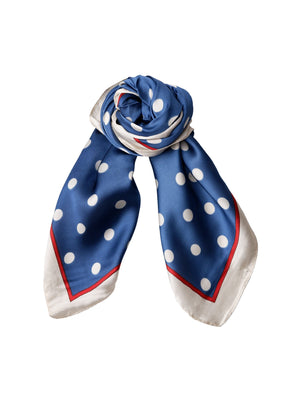 BCDANI Mini-Schals - Blue Dot