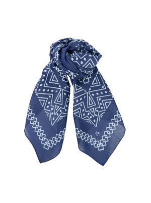 BCZITA Minischal - Blau