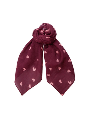 BCCLAUDINE Minischal - Plum