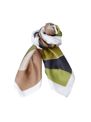 BCLIA Satin Schal - Dk. Lime