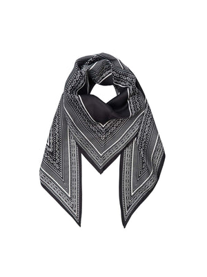 BCSIGNE Satin-Tuch – Schwarz