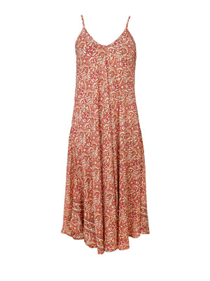 BCLUNA Trägerkleid – Golden Orange LIMITED