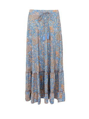 BCLUNA Maxi-Volantrock – Golden Aqua