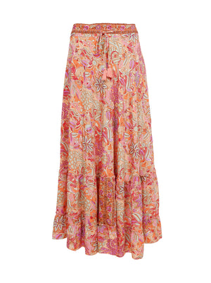 BCLUNA Maxi-Rüschenrock – Pacifique Orange