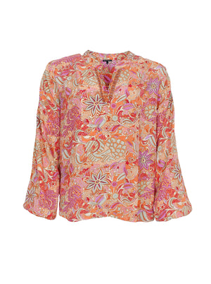 BCLUNA Bluse - Pacific Orange