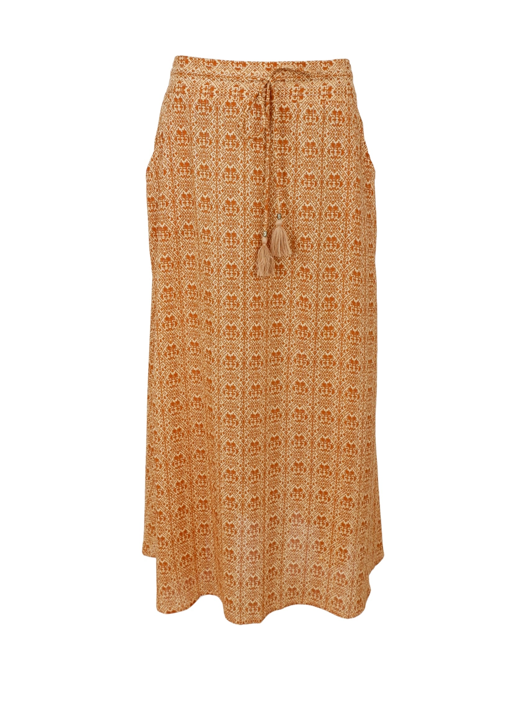 BCMIRA regular skirt - Golden Spice - Black Colour