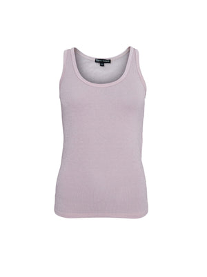 BCFAYE Lurex-Top - Blassrosa