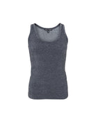 BCFAYE Lurex Top - Steel Grey - Black Colour