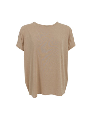 BCFAYE Kastenbluse - Gold