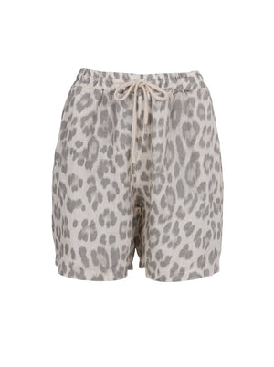 BCMELINA Leinenshorts - Natural Leo