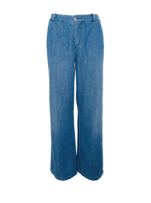 BCNETTIE Boxjeans - Mittelblaue Waschung