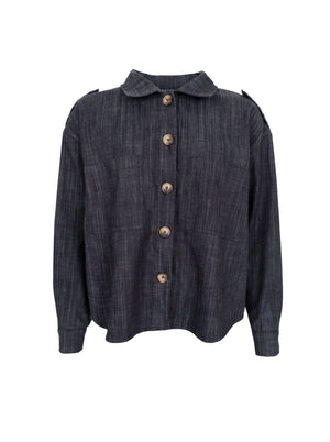 BCBOX Hemdjacke - Black Denim