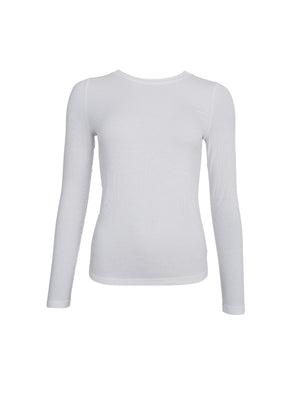 BCTEA Langarm-T-Shirt - Weiß