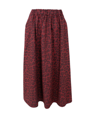 BCABBIE Rock - Weinroter Leopard