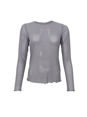 BCALEXIS T-Shirt mit Steinen - Grau