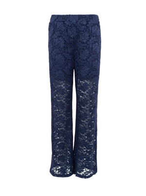 BCROXIE Spitzenhose - Marineblau