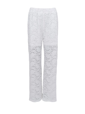 BCROXIE Spitzenhose - Weiß