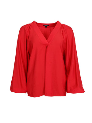 BCLUISA Raglanbluse - Rot