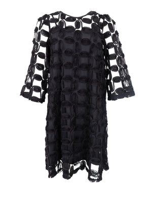 BCVIOLET kurzes Kleid - Schwarz