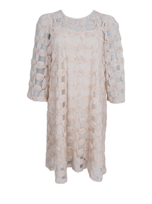 BCVIOLET kurzes Kleid - Champagner