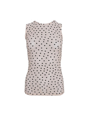 BCISOLE Love Mesh-Tanktop - Nude Heart