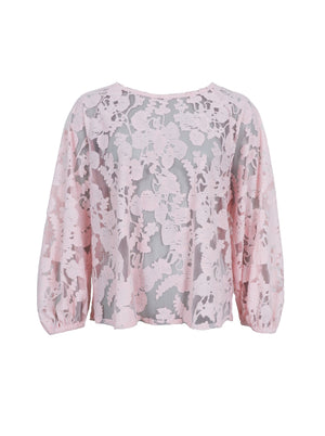 BCDREAM Spitzenbluse - Lt. Rose