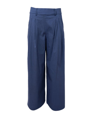 BCDAVINA Hose mit weitem Bein – Dk. Denim-Melange