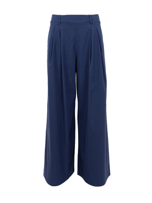 BCDAVINA Hose mit weitem Bein - Marineblau