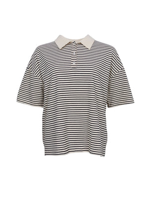 BCMILLIA kurzärmliges Poloshirt - Off White