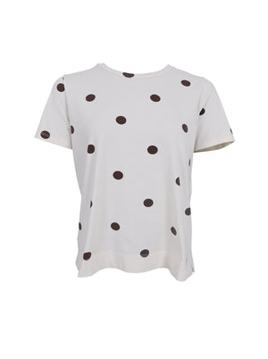 BCZELDA Kurzarm-T-Shirt - Coffee Dot