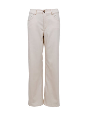 BCBOX Hosen mit Taschen - Off White
