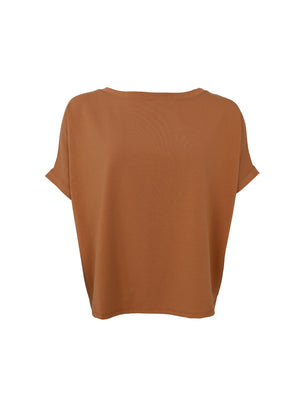 BCMAY lockere Bluse - Kamel