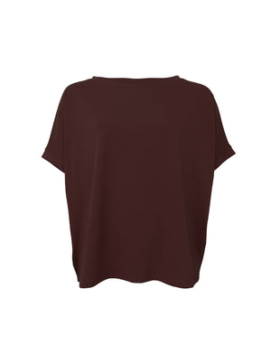 BCMAY lockere Bluse - Kaffee