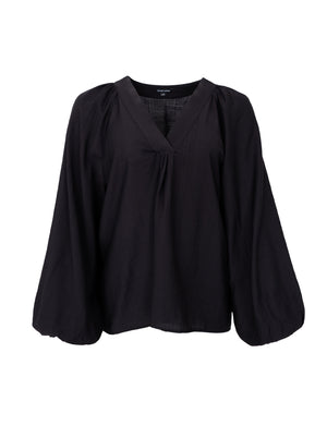 BCLUISA Raglanbluse - Schwarz