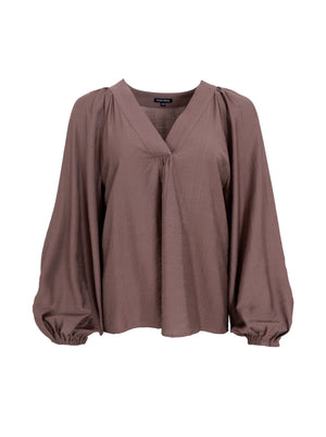 BCLUISA Raglanbluse - Tabak