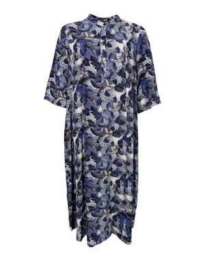 BCKENNA Hemdblusenkleid - Herbstblau