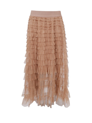 BCANGELINA Mesh-Rock – Latte