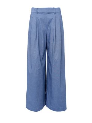 BCDAVINA Hose mit weitem Bein – Lt. Denim Melange