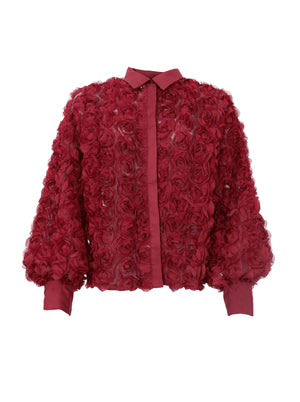 BCCHIARA Hemd - Wein