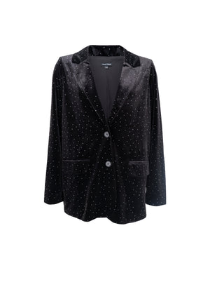 BCROYAL Strass-Blazer - Schwarz