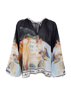 BCRIVIERA Bluse - Schwarz