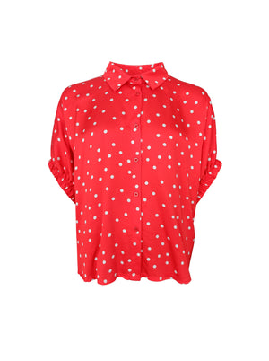 BCMABEL Hemdbluse - Red Dot