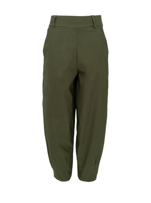 BCBEVERLY Barrel Pants – Dunkel Khaki