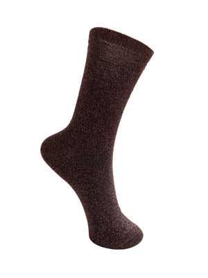 BCLurex Socke - Kaffee