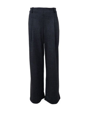 BCTONI Bundfaltenhose - Schwarz
