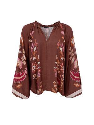 BCMARIGOLD Bluse - Kaffee