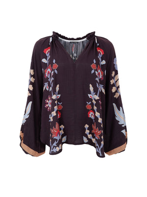 BCMARIGOLD Bluse - Dunkelbraun