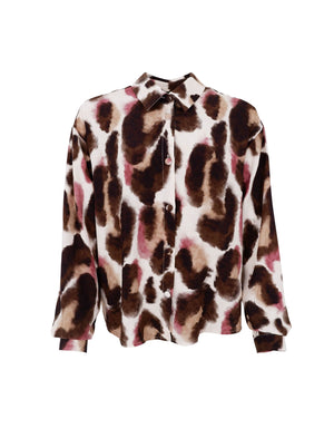 BCELISA-Shirt – Braun/Rosa