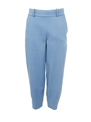 BCDENICE Denim-Hose im Barrel-Stil – Hellblau