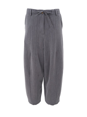 BCVERONA Barrel Baggy Pant - Grau